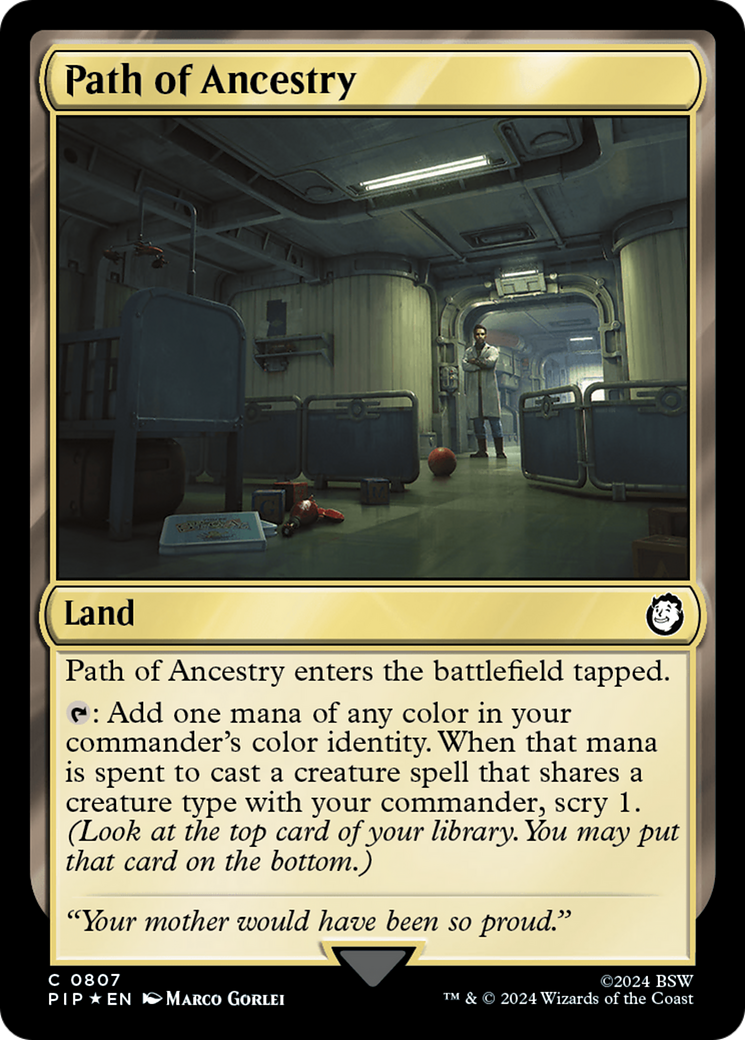 Path of Ancestry (Surge Foil) [Fallout] | Good Games North