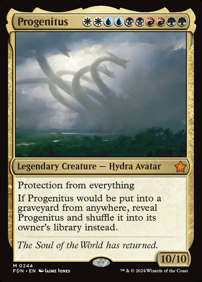Progenitus 244 (Foundations)  - Foil | Good Games North