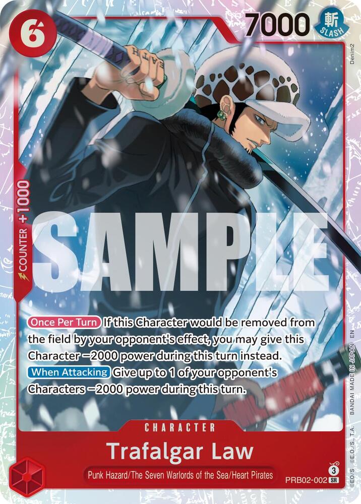 Trafalgar Law PRB02-002 (Premium Booster -The Best- Vol. 2)  - Foil | Good Games North