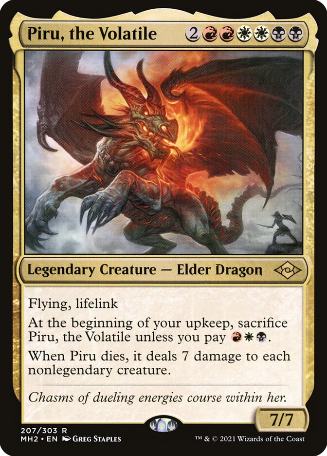 Piru, the Volatile (Modern Horizons 2)  | Good Games North
