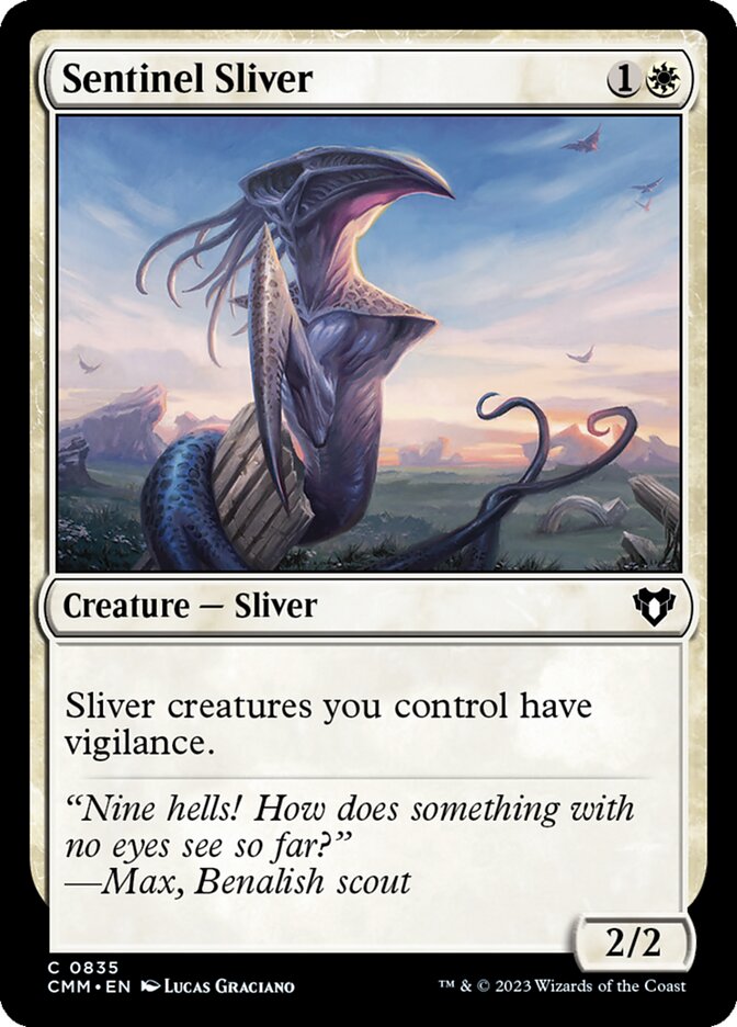 Sentinel Sliver (Commander Masters)  | Good Games North