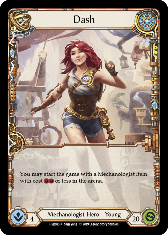 Dash [HER013-P] (Promo)  1st Edition Rainbow Foil | Good Games North