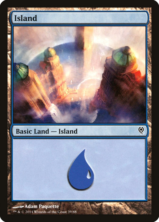 Island (39) [Duel Decks: Jace vs. Vraska] | Good Games North