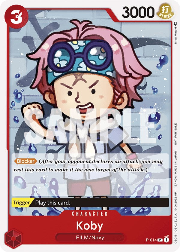 Koby (One Piece Film Red) [One Piece Promotion Cards] | Good Games North
