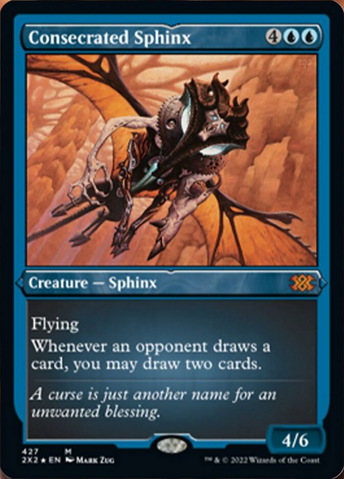 Consecrated Sphinx (Foil Etched) [Double Masters 2022] | Good Games North