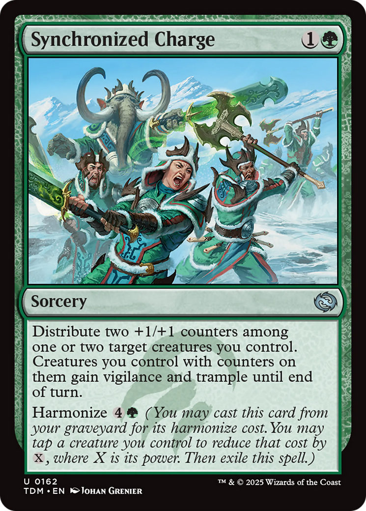 Synchronized Charge [Tarkir: Dragonstorm] | Good Games North
