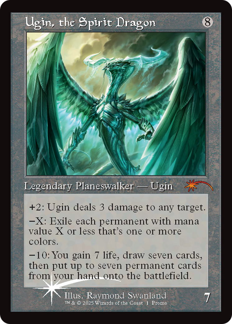 Ugin, the Spirit Dragon (Retro Frame) [Secret Lair Drop Series] | Good Games North