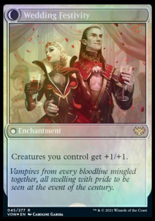 Wedding Announcement // Wedding Festivity [Innistrad: Crimson Vow Prerelease Promos] | Good Games North