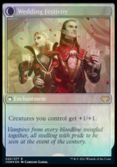Wedding Announcement // Wedding Festivity [Innistrad: Crimson Vow Prerelease Promos] | Good Games North
