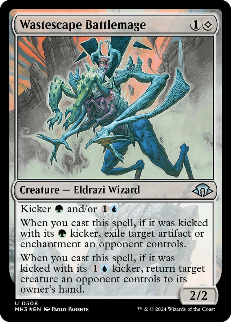 Wastescape Battlemage (Ripple Foil) [Modern Horizons 3] | Good Games North