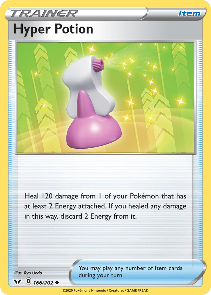 Hyper Potion (166/202) [Sword & Shield: Base Set] | Good Games North
