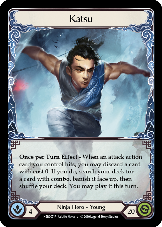 Katsu [HER007-P] (Promo)  1st Edition Rainbow Foil | Good Games North