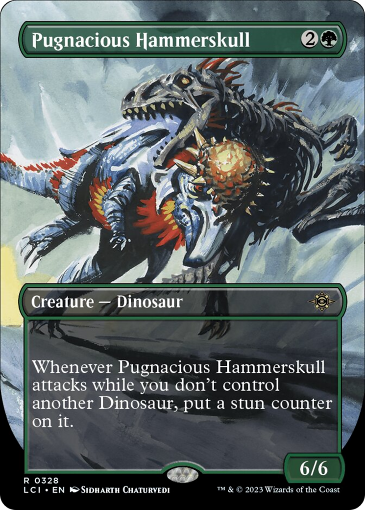 Pugnacious Hammerskull (Borderless) [The Lost Caverns of Ixalan] | Good Games North