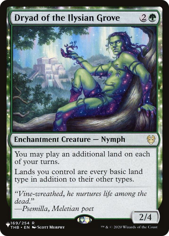Dryad of the Ilysian Grove THB-169/5075 (The List Reprints)  | Good Games North