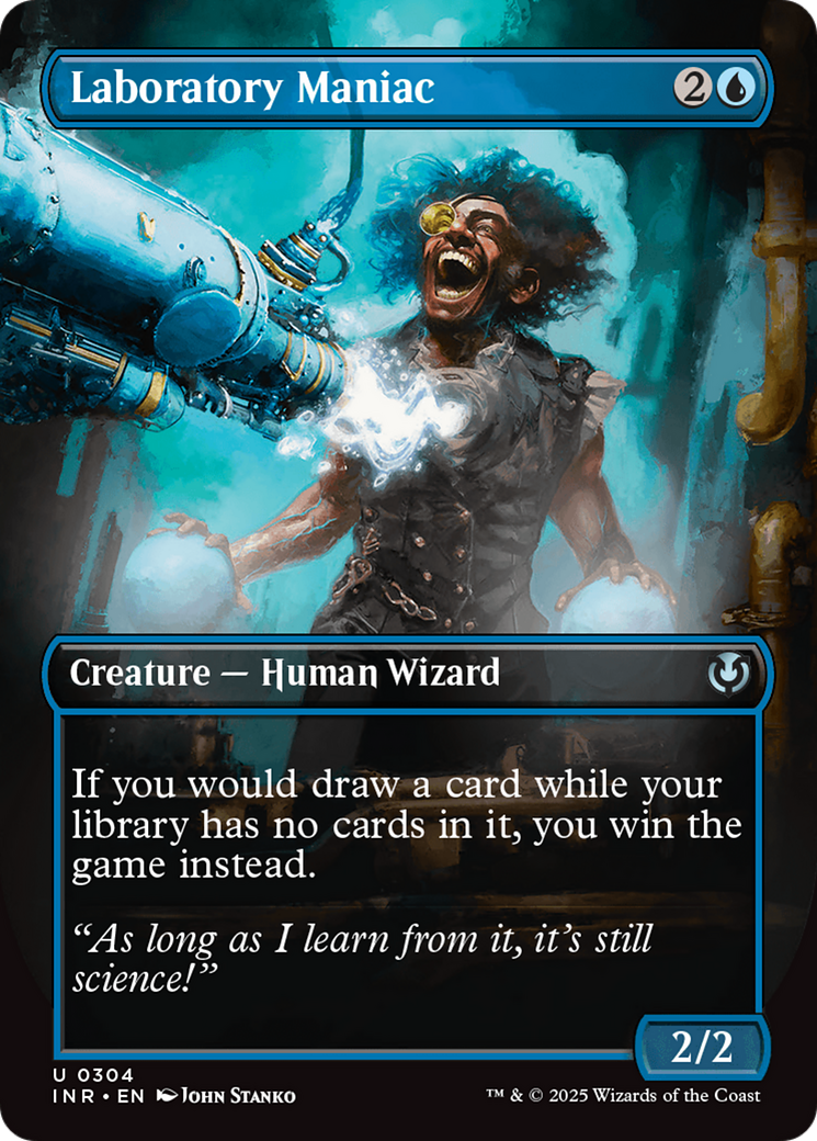 Laboratory Maniac (Borderless) [Innistrad Remastered] | Good Games North