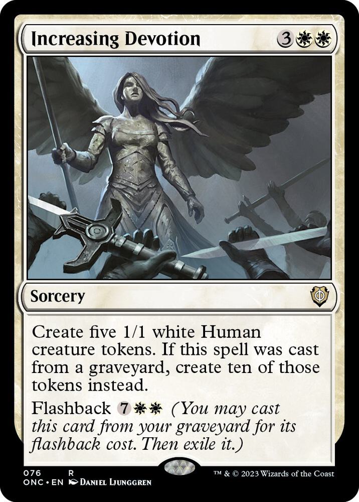Increasing Devotion 76/28 (Commander: Phyrexia: All Will Be One)  | Good Games North