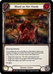 Blood on Her Hands [EVR055] (Everfest)  1st Edition Rainbow Foil | Good Games North