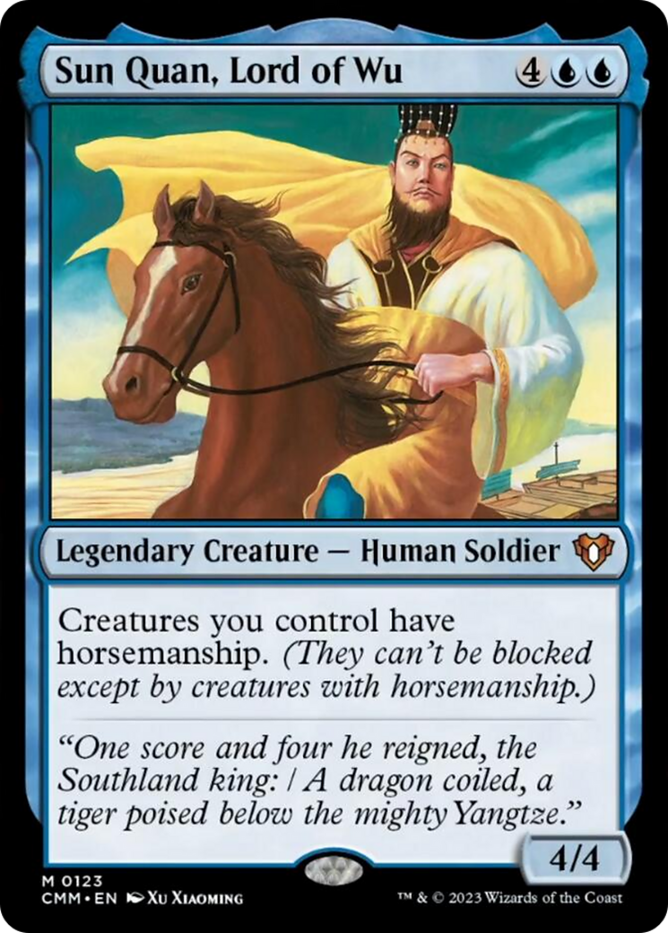 Sun Quan, Lord of Wu [Commander Masters] | Good Games North