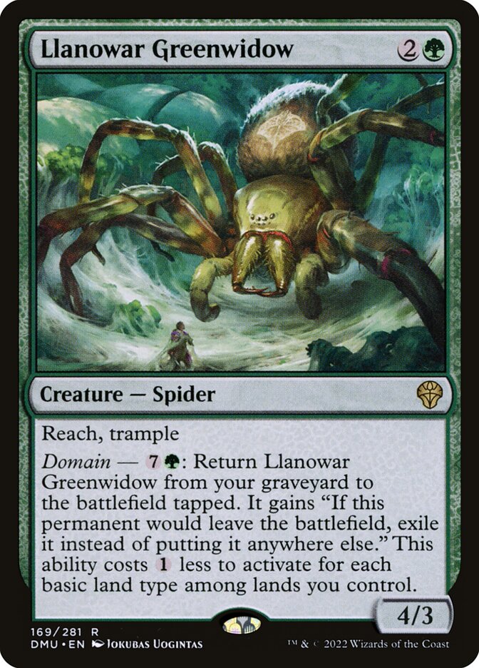 Llanowar Greenwidow (Dominaria United)  - undefined | Good Games North
