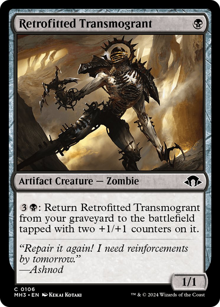 Retrofitted Transmogrant [Modern Horizons 3] | Good Games North