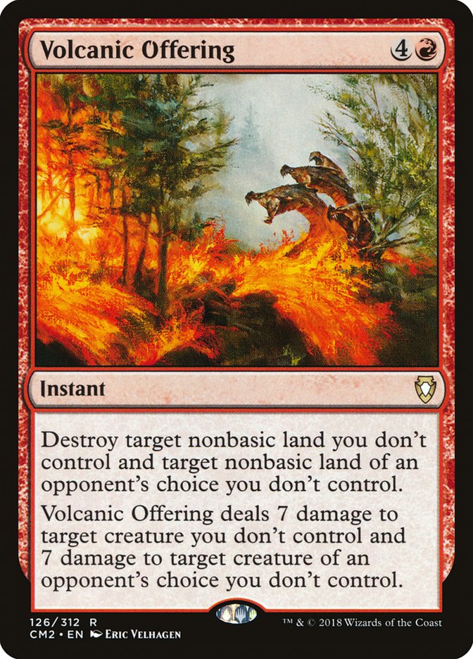Volcanic Offering 126 (Commander Anthology Volume II)  | Good Games North