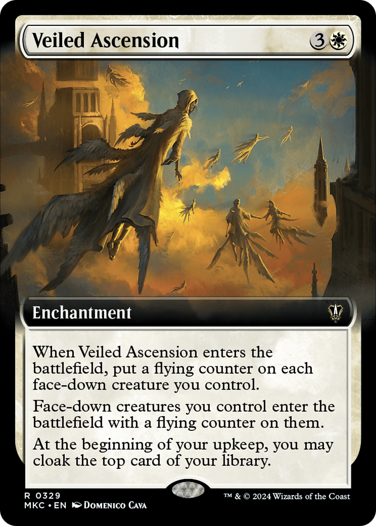 Veiled Ascension (Extended Art) [Murders at Karlov Manor Commander] | Good Games North