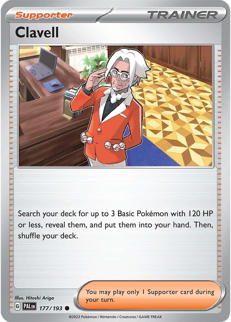 Clavell (177/193) [Scarlet & Violet: Paldea Evolved] | Good Games North