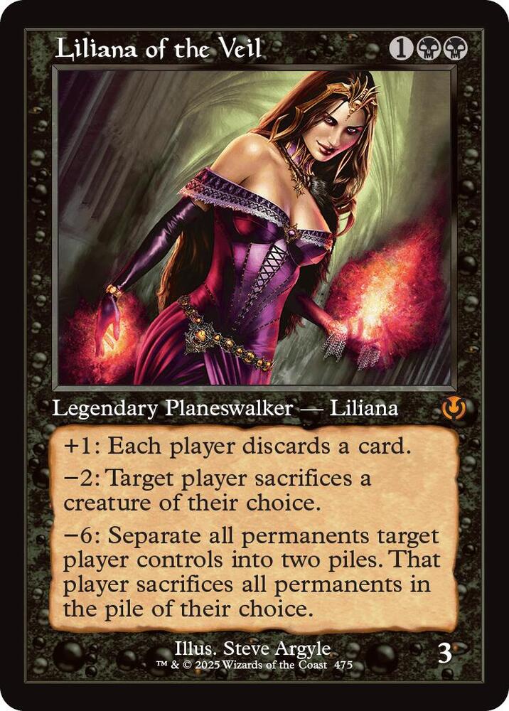 Liliana of the Veil Retro Frame (Innistrad Remastered)  | Good Games North
