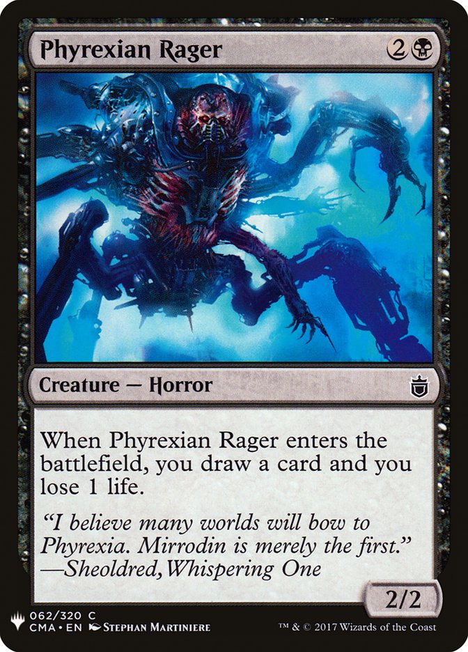 Phyrexian Rager [Mystery Booster] | Good Games North