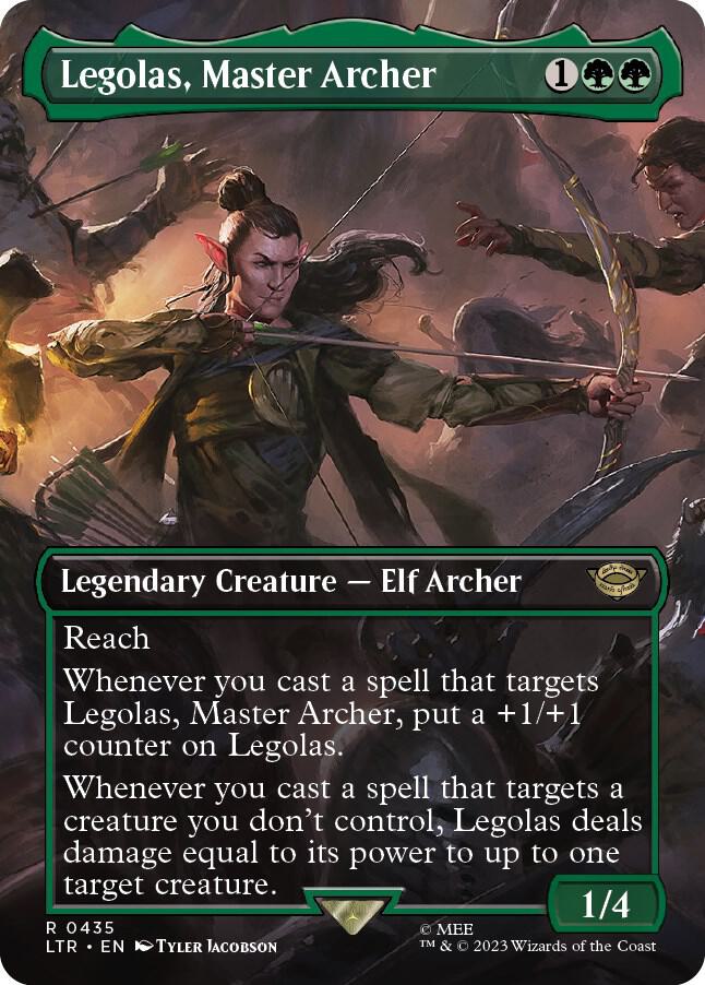 Legolas Master Archer Borderless (Universes Beyond: The Lord of the Rings: Tales of Middle-earth)  - Foil | Good Games North