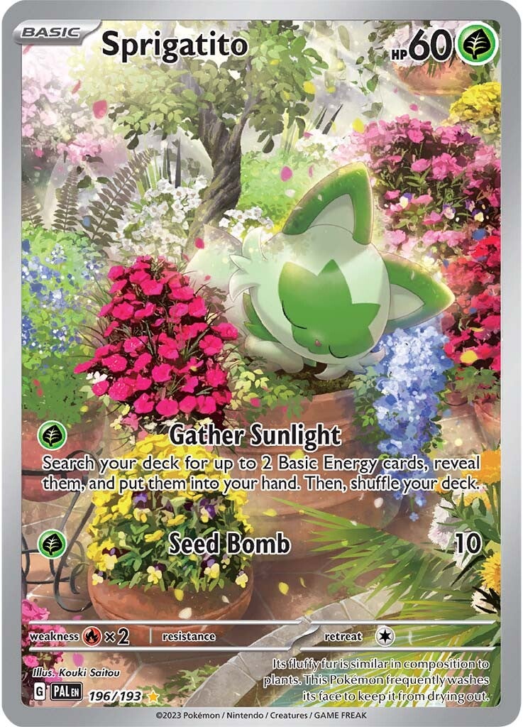 Sprigatito (196/193) [Scarlet & Violet: Paldea Evolved] | Good Games North