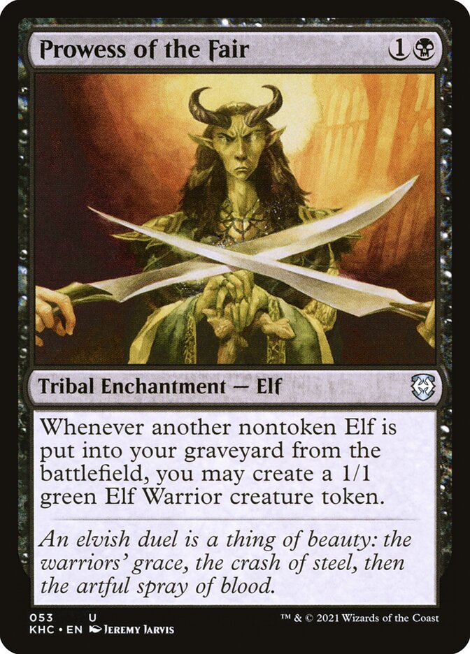Prowess of the Fair 53/1 (Commander: Kaldheim)  | Good Games North