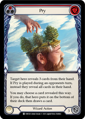 Pry (Red) [EVR128] (Everfest)  1st Edition Rainbow Foil | Good Games North