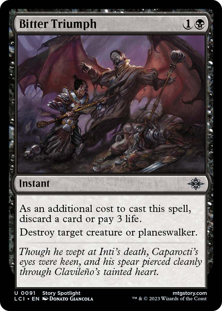 Bitter Triumph [The Lost Caverns of Ixalan] | Good Games North