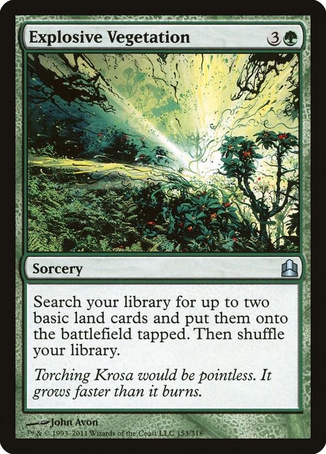 Explosive Vegetation (Commander)  | Good Games North