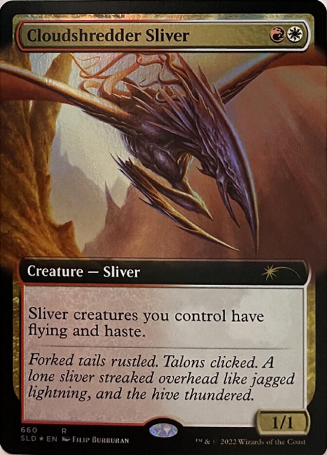 Cloudshredder Sliver (Extended Art) [Secret Lair Drop Promos] | Good Games North