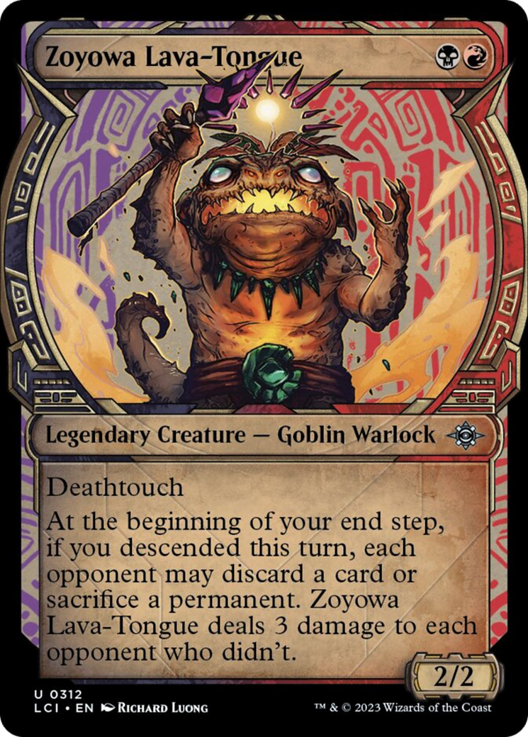 Zoyowa Lava-Tongue (Showcase) [The Lost Caverns of Ixalan] | Good Games North