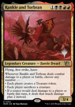 Rankle and Torbran (Promo Pack) [March of the Machine Promos] | Good Games North