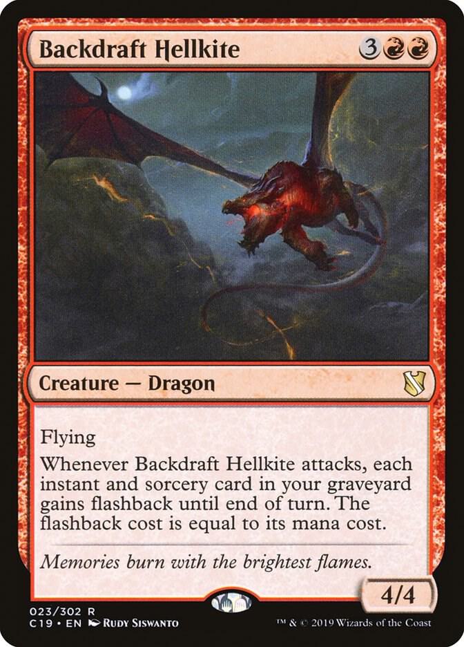 Backdraft Hellkite 23/302 (Commander 2019)  | Good Games North