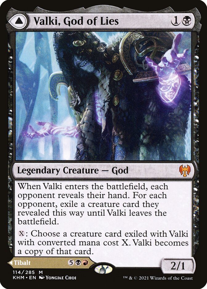 Valki, God of Lies // Tibalt, Cosmic Impostor 114 (Kaldheim)  | Good Games North