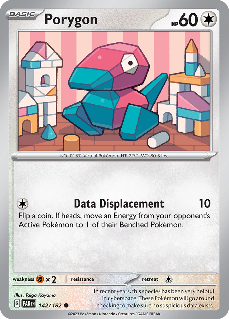 Porygon (142/182) [Scarlet & Violet: Paradox Rift] | Good Games North