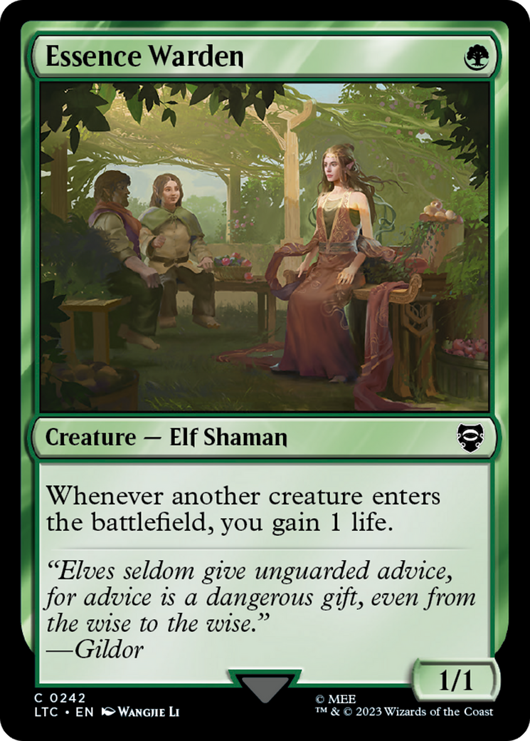 Essence Warden [The Lord of the Rings: Tales of Middle-Earth Commander] | Good Games North