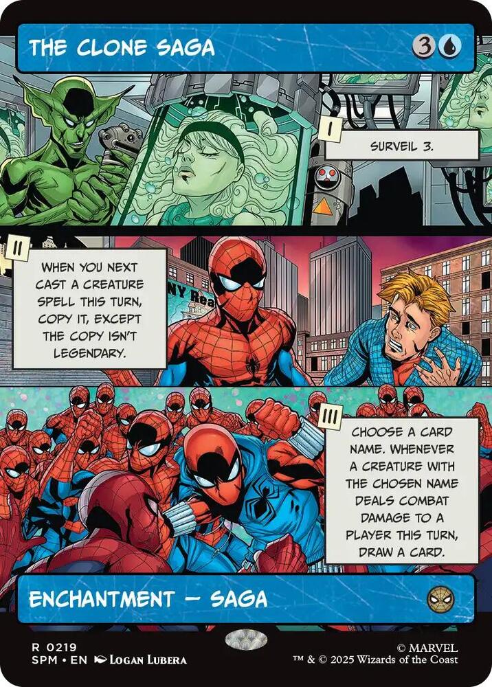 The Clone Saga Borderless (Marvel's Spider-Man)  - Foil | Good Games North