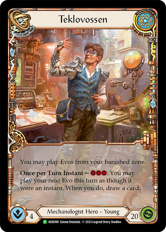 Teklovossen [HER099] (Promo)  Rainbow Foil | Good Games North