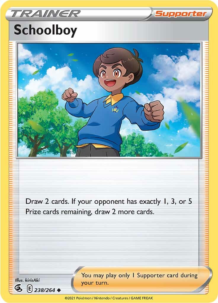 Schoolboy (238/264) [Sword & Shield: Fusion Strike] | Good Games North