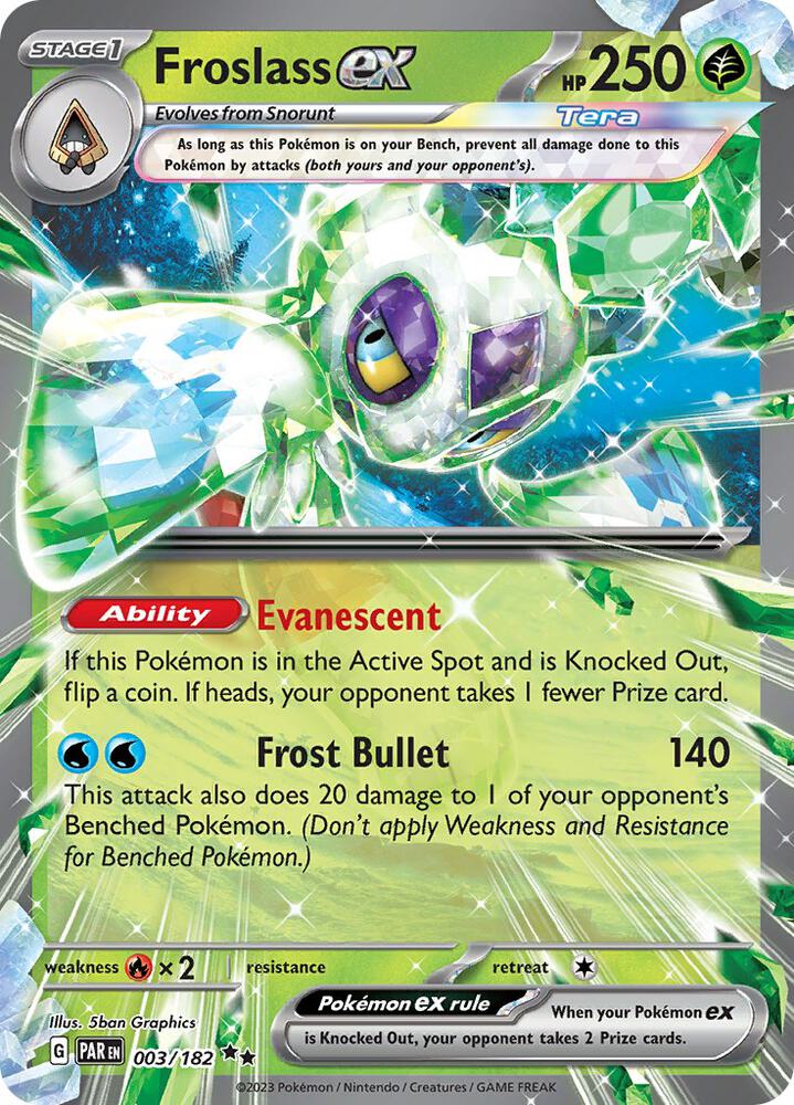 Froslass ex 003/182 (SV04: Paradox Rift)  - Holofoil | Good Games North