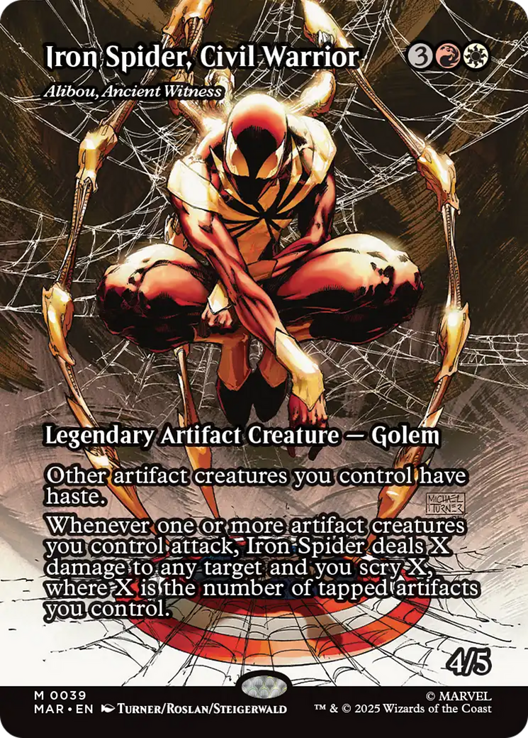 Iron Spider, Civil Warrior - Alibou, Ancient Witness [Marvel Universe: Eternal-Legal] | Good Games North