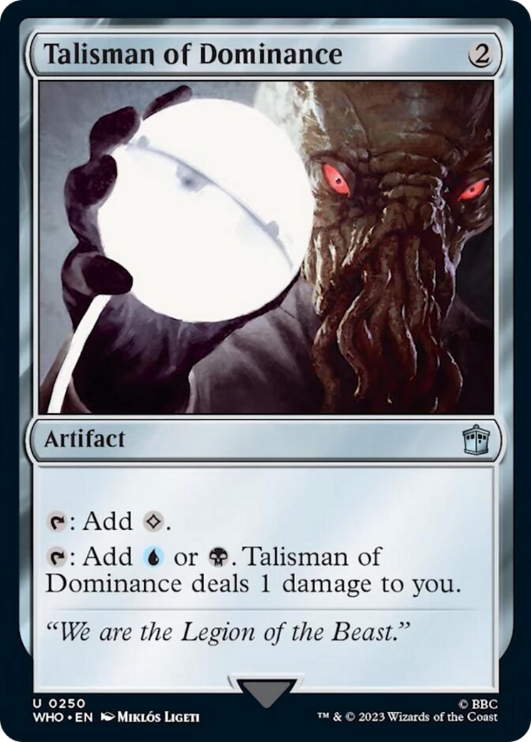 Talisman of Dominance [Doctor Who] | Good Games North