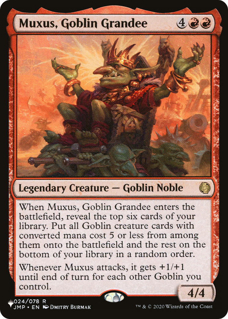 Muxus, Goblin Grandee [The List] | Good Games North