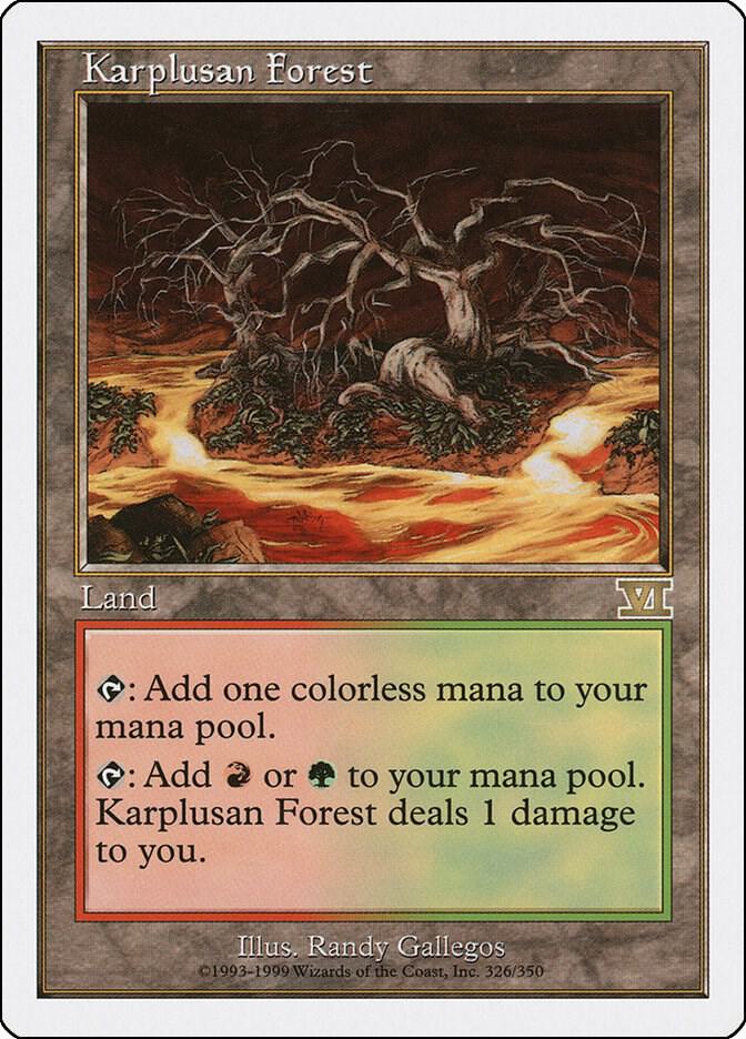 Karplusan Forest 326/350 (Classic Sixth Edition)  | Good Games North
